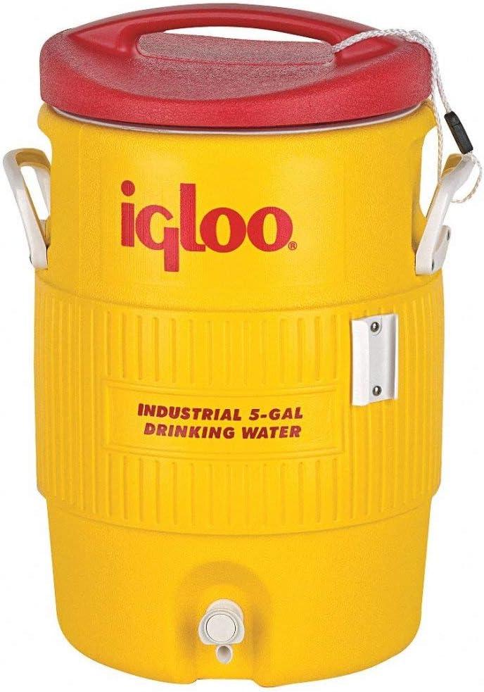 Igloo Red/Yellow 5 gal Water Cooler