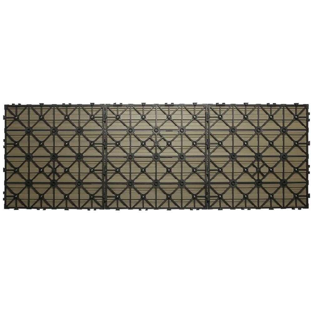 UltraShield Naturale 36" x 12" Composite Interlocking Deck Plank