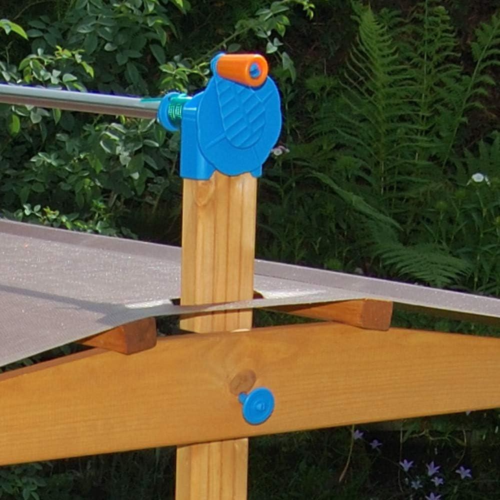 Exaco Exaco 40'' x 51'' Solid Wood Sandbox with Cover