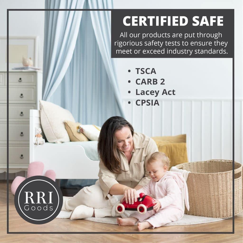 RRI Goods Wooden Childrens Chair For Kindergarten Classroom School Set of 2