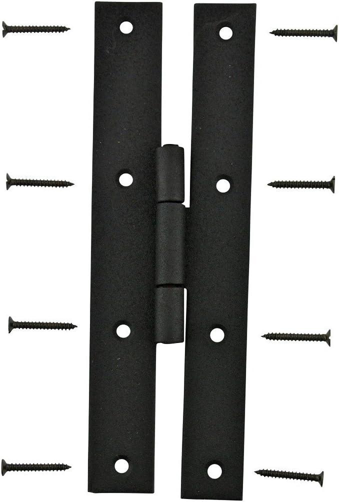 The Renovators Supply Inc. 7" H x 2.25" W Surface Mount Pair Door Hinges (Set of 4)