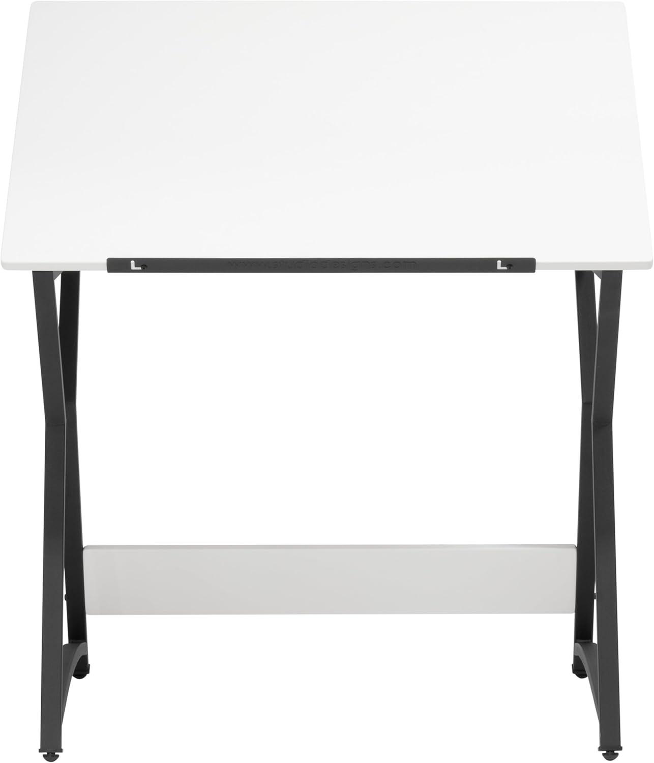Hourglass Craft Table, Angle Adjustable Drafting Table