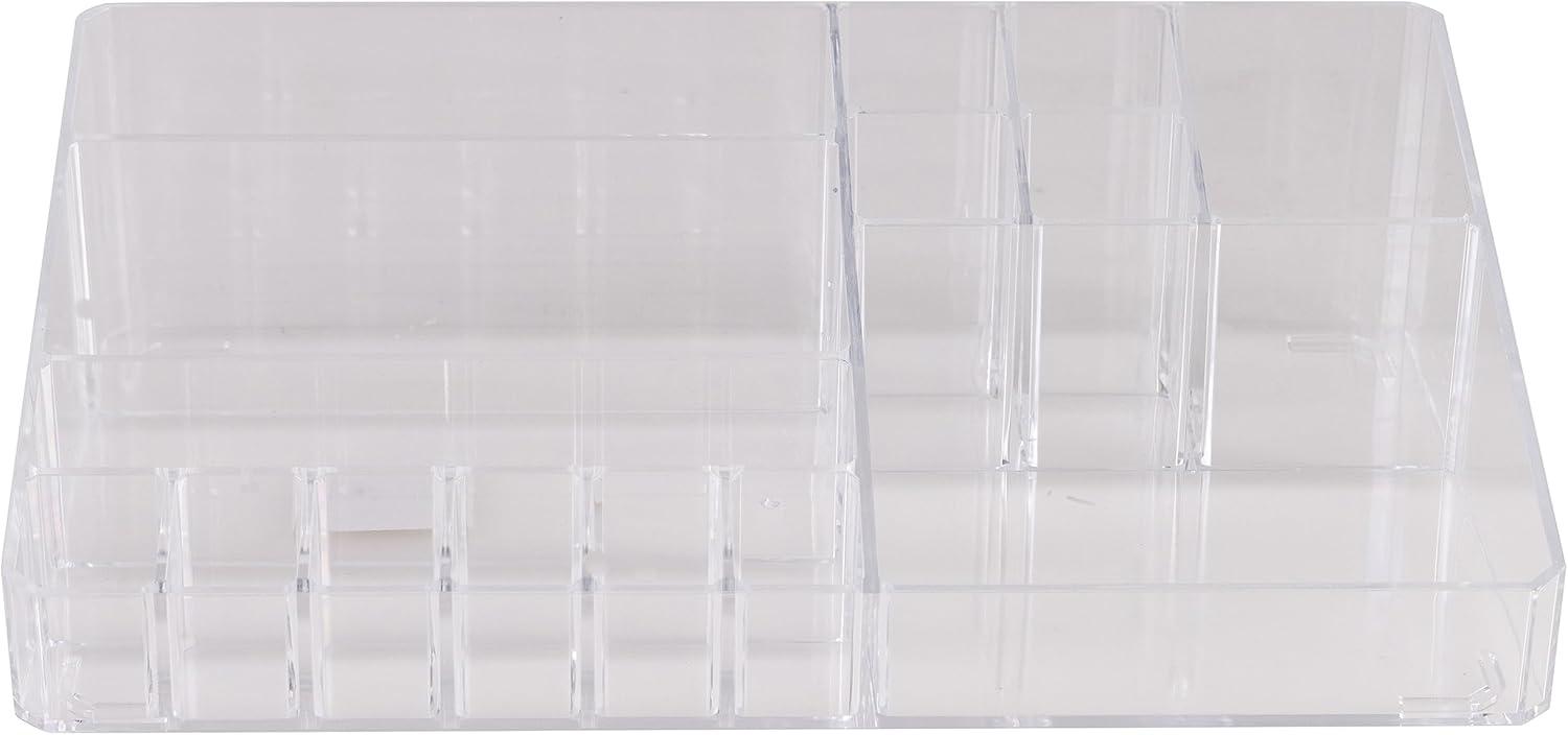 Simplify Acrylic 15 Compartment Makeup Organizer