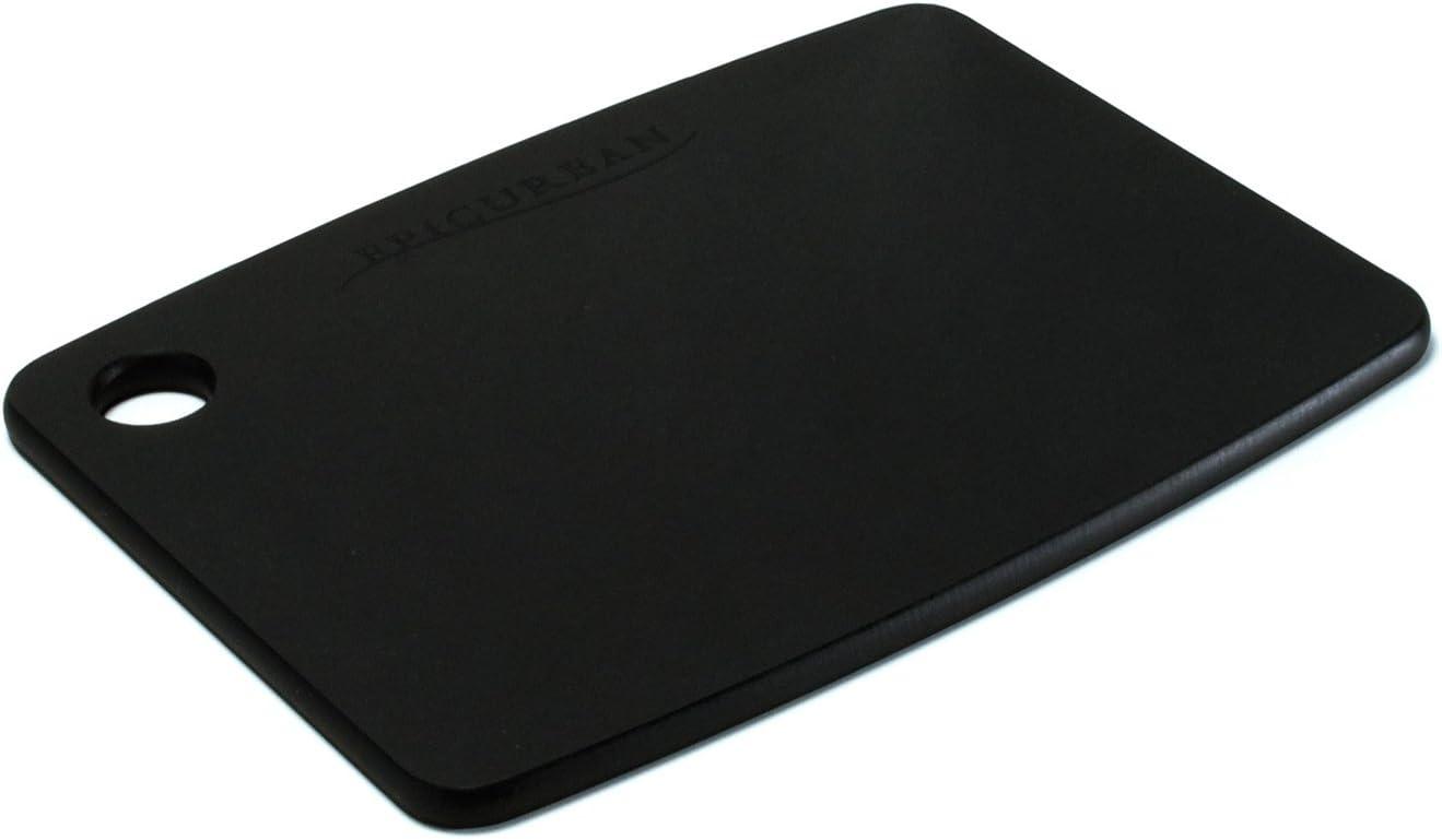 Black Wood Fiber Rectangular Cutting Board, 8" x 6"