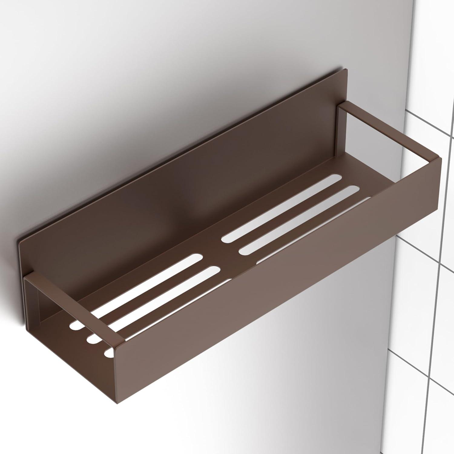 Prep & Savour 6 Pack Magnetic Spice Rack Organizer, Metal, Bronze