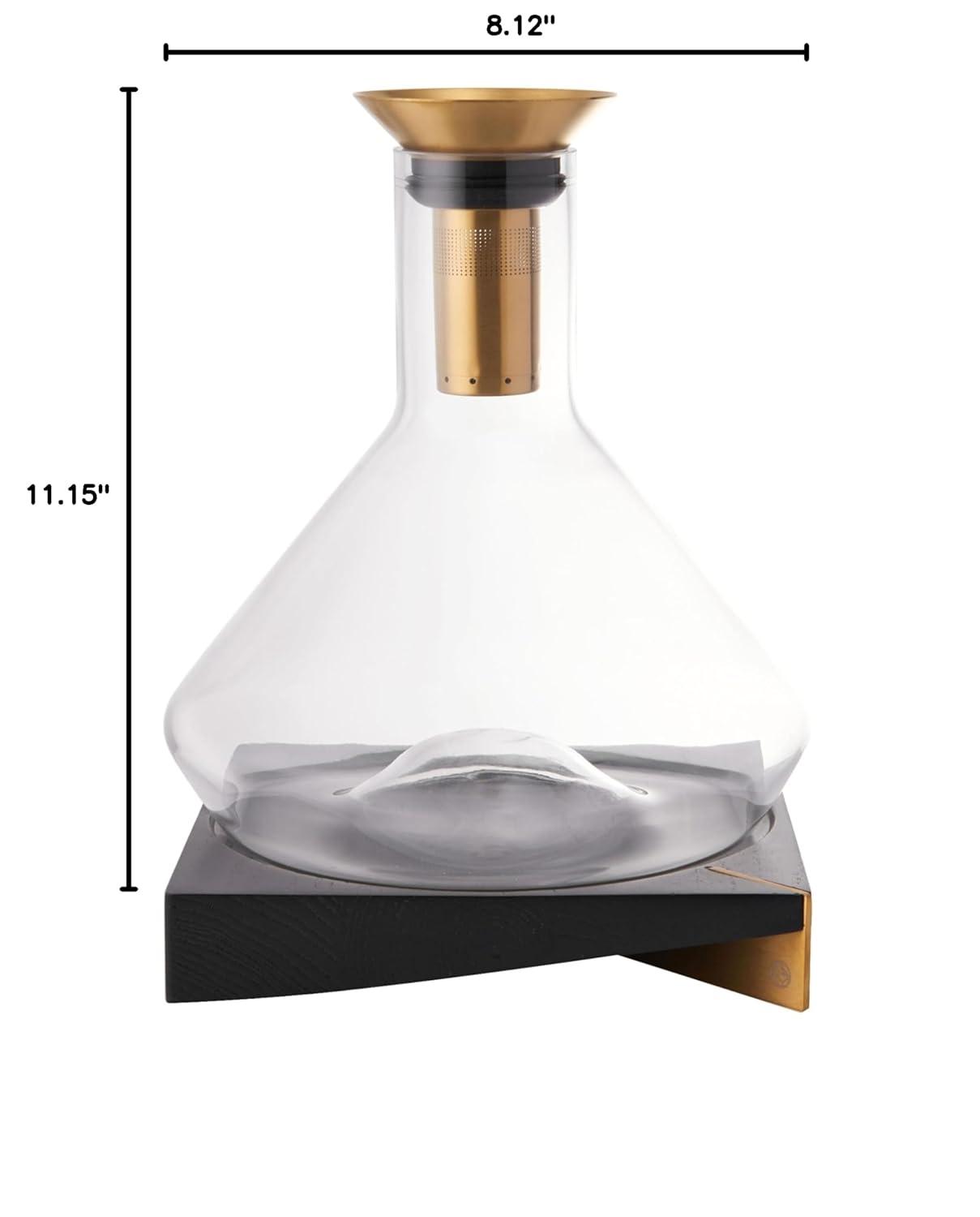 RBT RBT Wine Decanter With Sediment Strainer And Aerator, Enhance Flavor And Clarity
