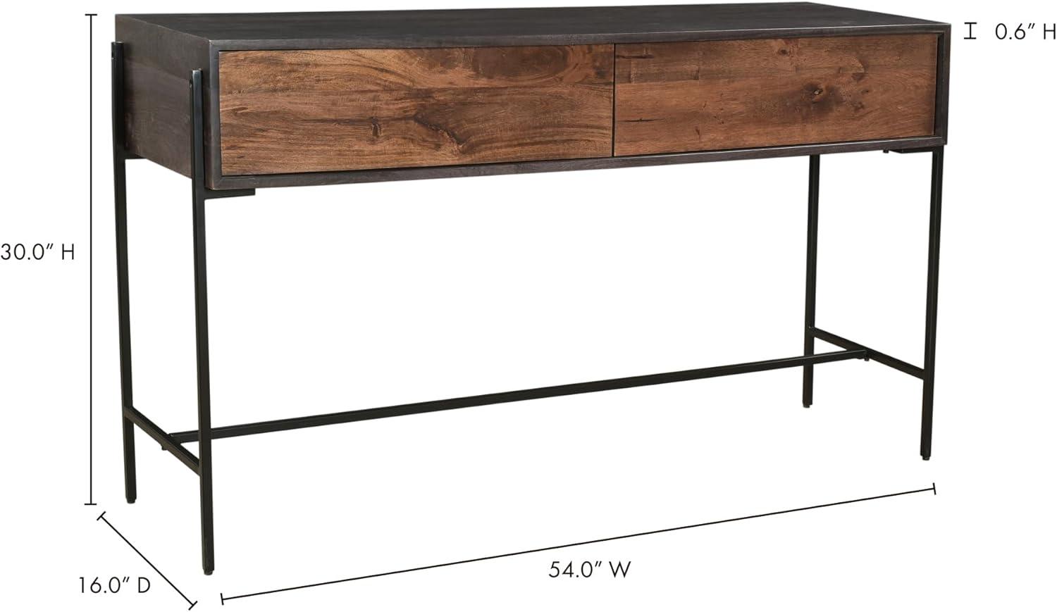 Samia 54'' Solid Wood Console Table