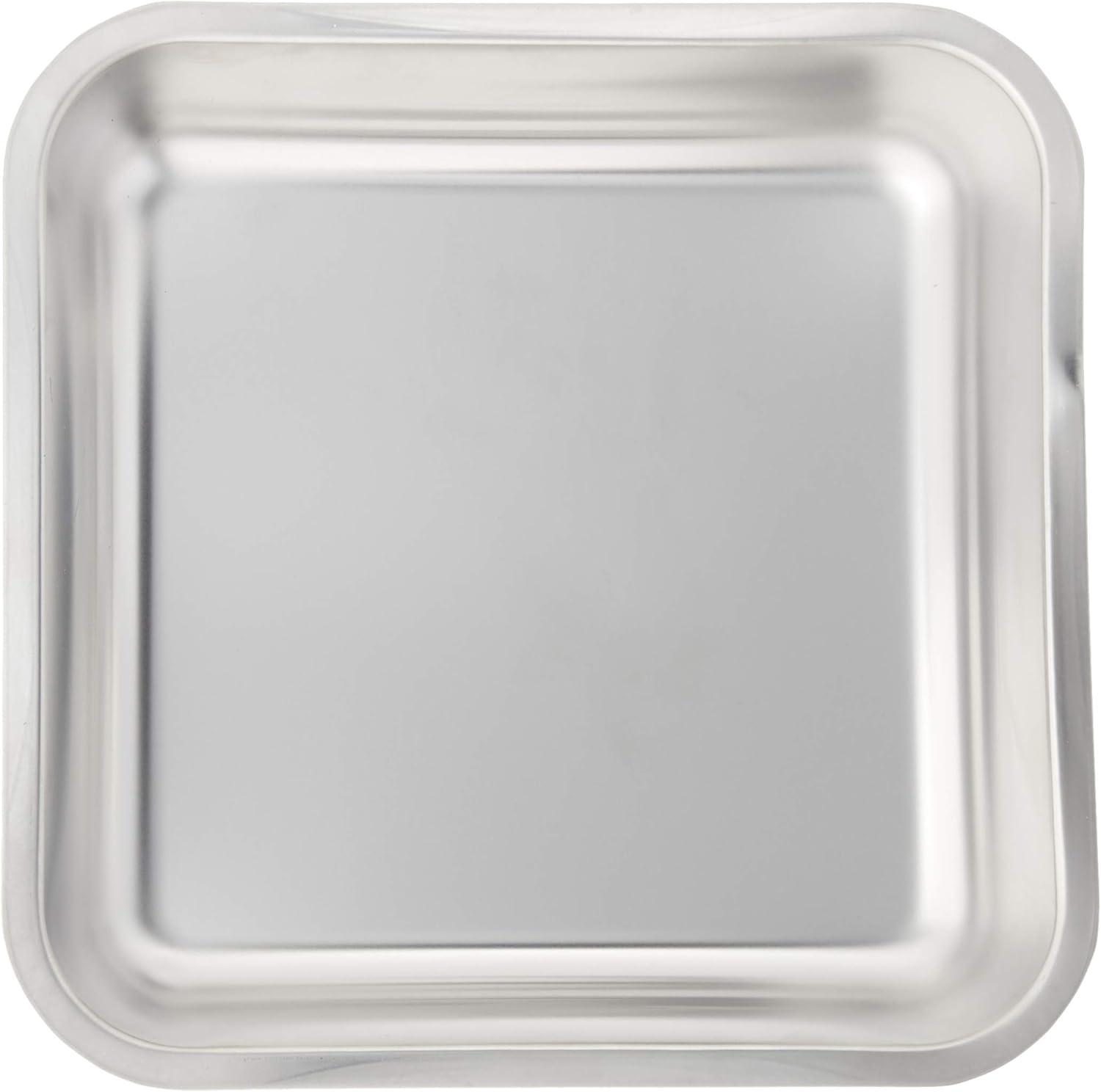 Square Stainless Steel Non-stick Cake Pan, 8 x 8 inches