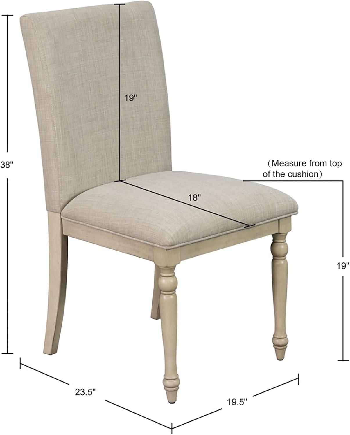 Fiona Side Chair in Light Gray