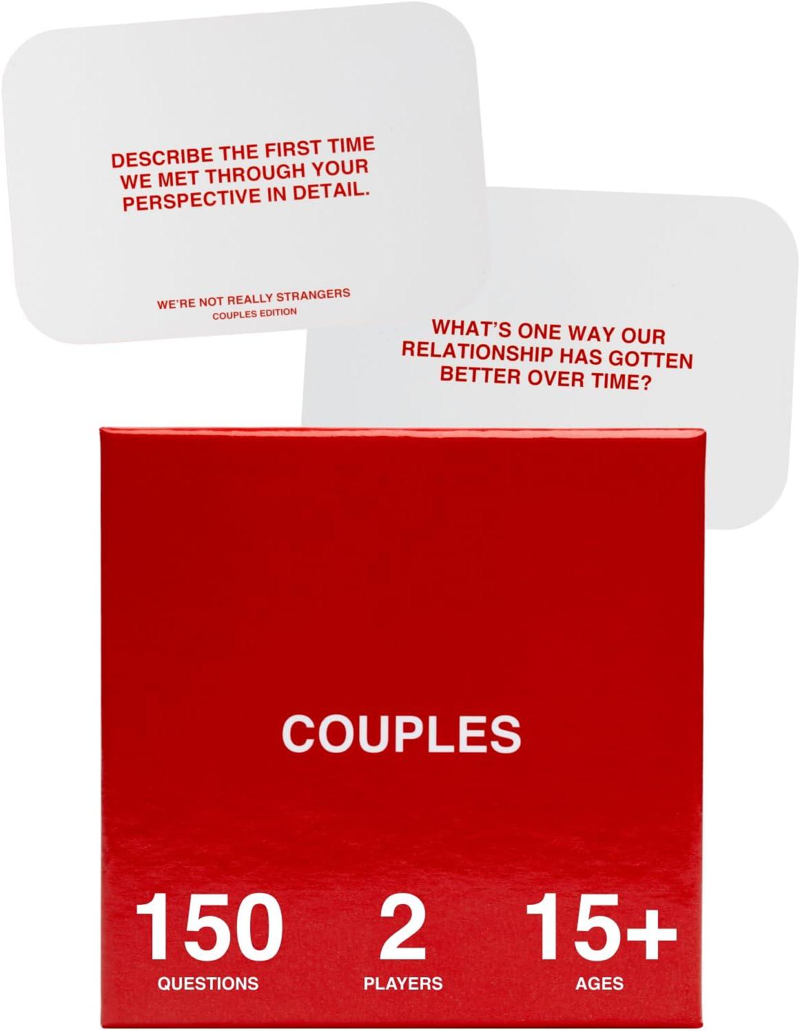 We're Not Really Strangers Game Couples Edition