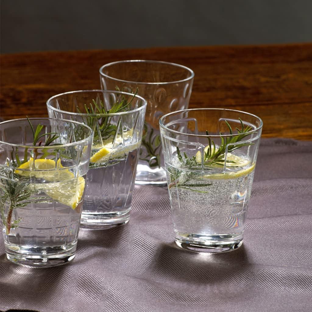 Villeroy & Boch 10 oz Clear Crystal Tumblers Set of 4