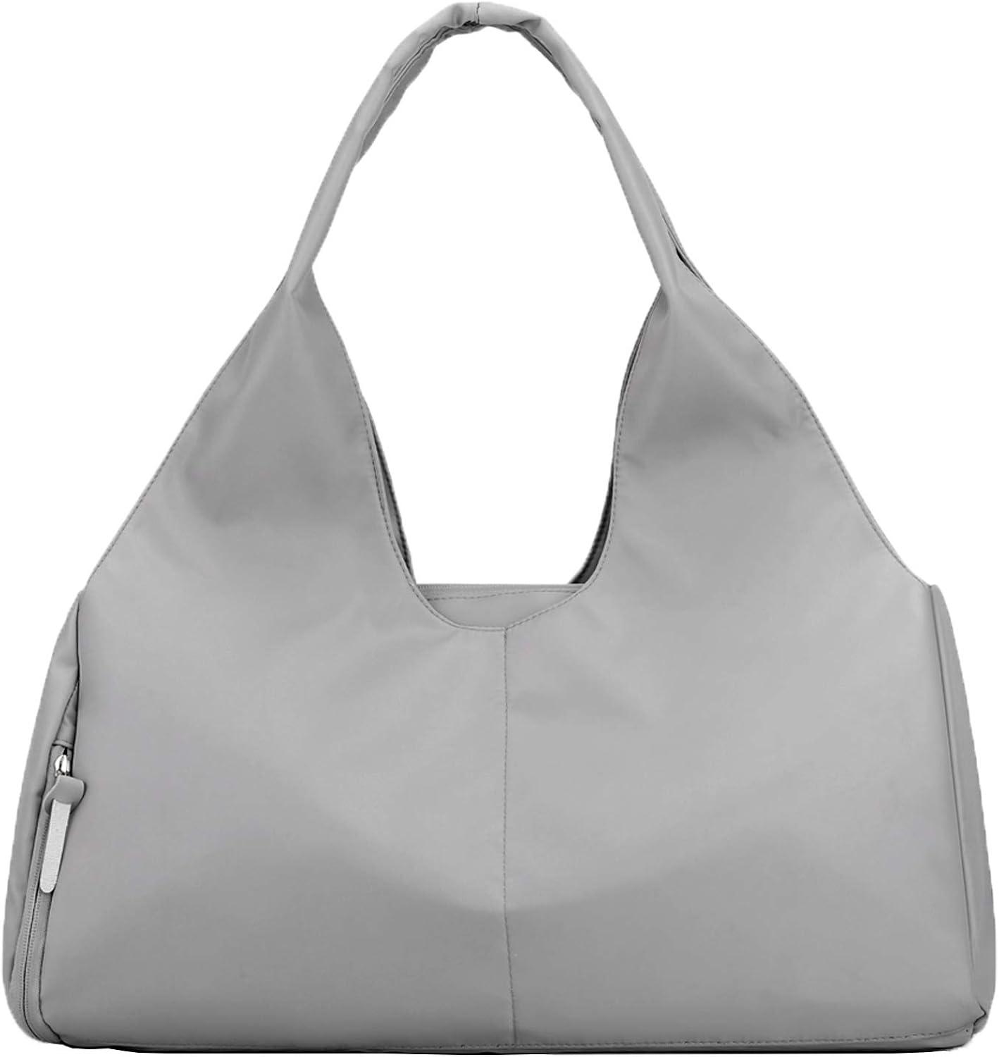 Sports Bag for Men and Women with Shoe Compartment & Wet Compartment Weekender Travel Bag Leisure Handbag Foldable Gym Bag Shopping Bag