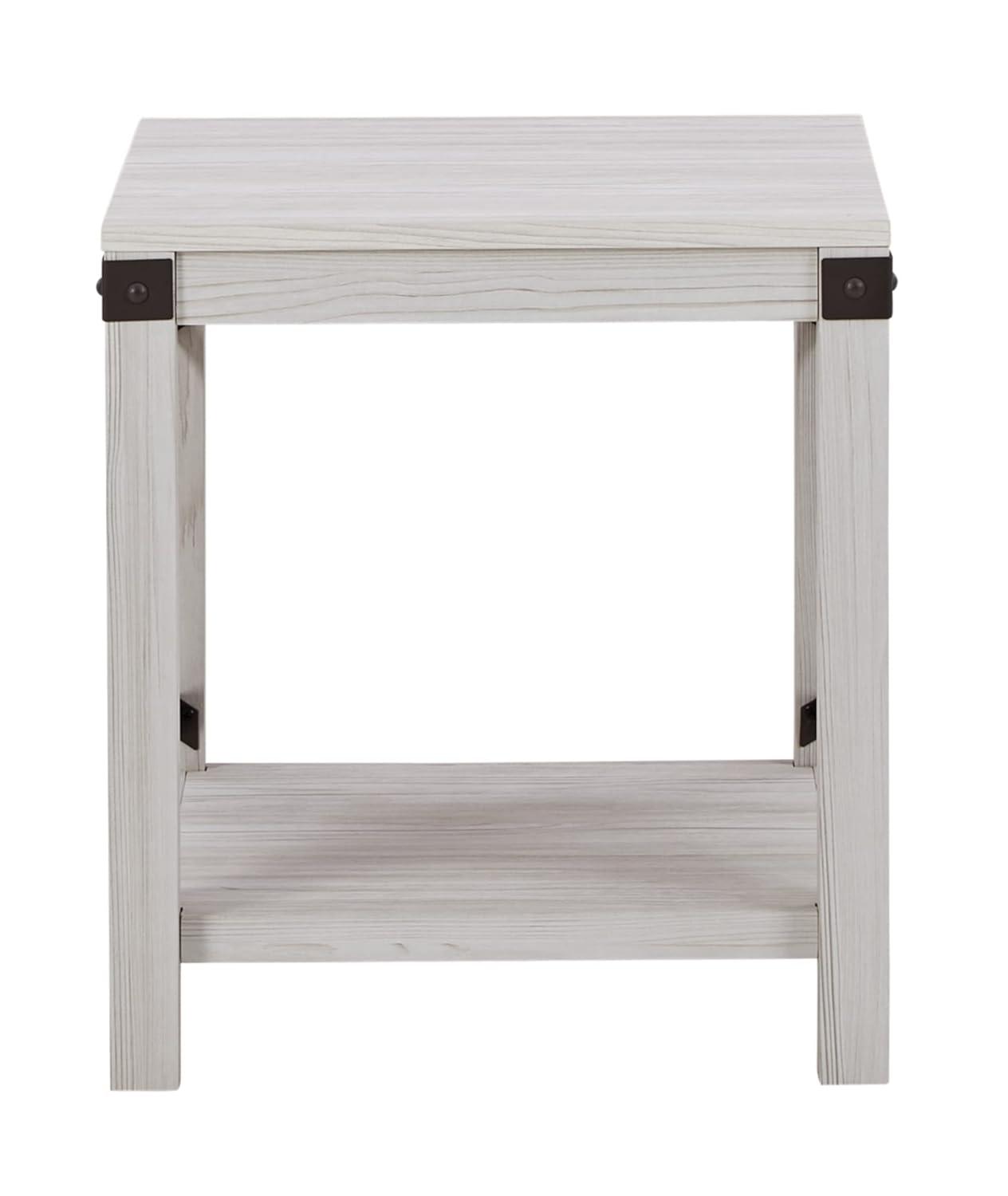 Bayflynn Square End Table White - Signature Design by Ashley