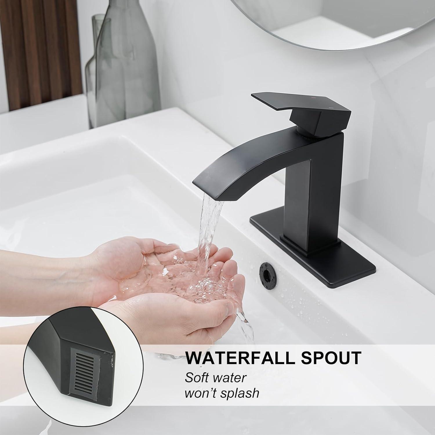 Vessel Sink Faucet Single-handle Bathroom Faucet with Drain Assembly