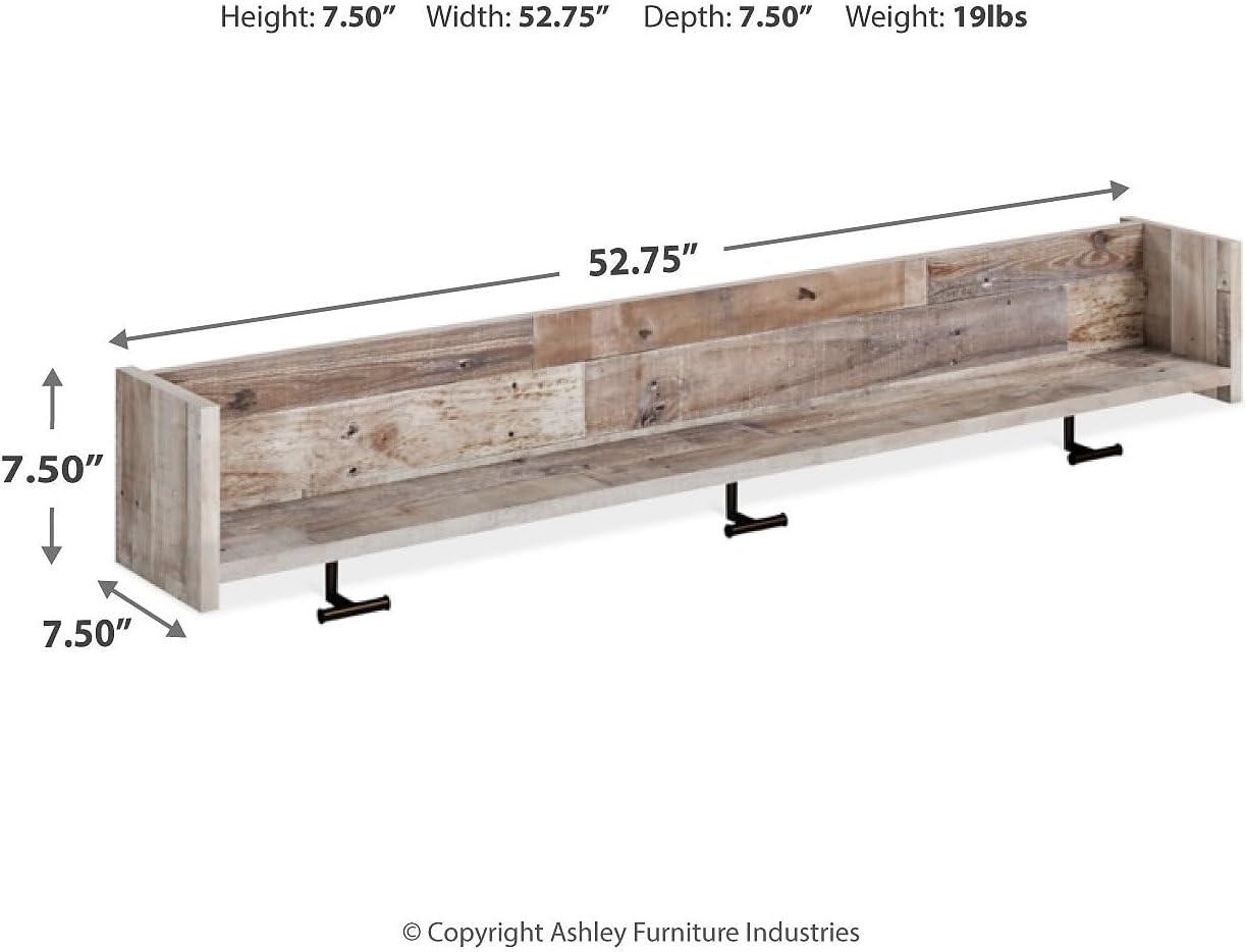 Manuel Wall 3 - Hook Wall Mounted Coat Rack