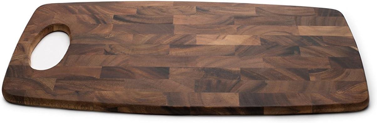 Ironwood Gourmet Calistoga End Grain Cheese Board Board, Acacia Wood