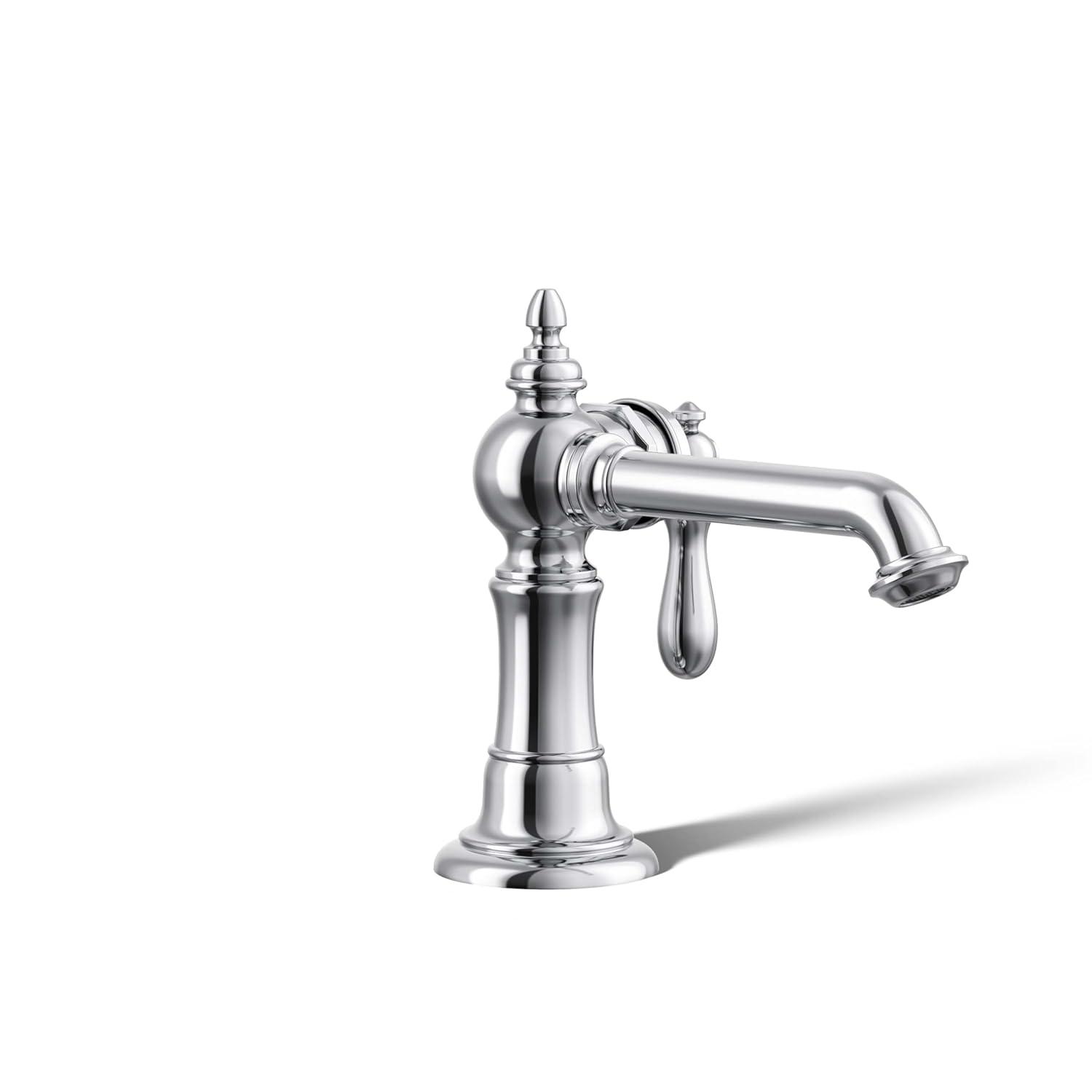 Artifacts® Single Hole Bathroom Faucet with Drain Assembly