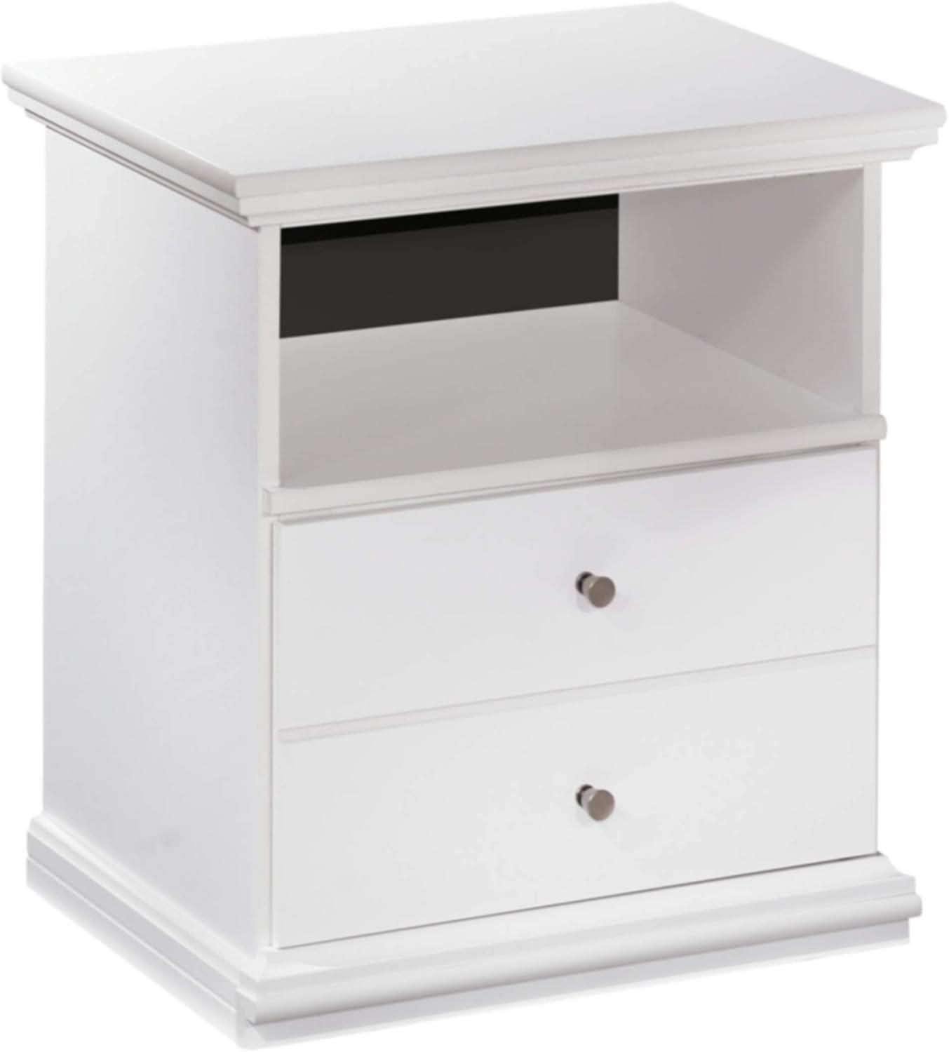 Signature Design by Ashley Casual Bostwick Shoals Nightstand, White