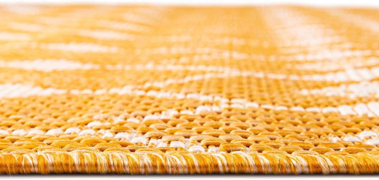 Unique Loom Outdoor Trellis Traliccio Trellis Woven Area Rug