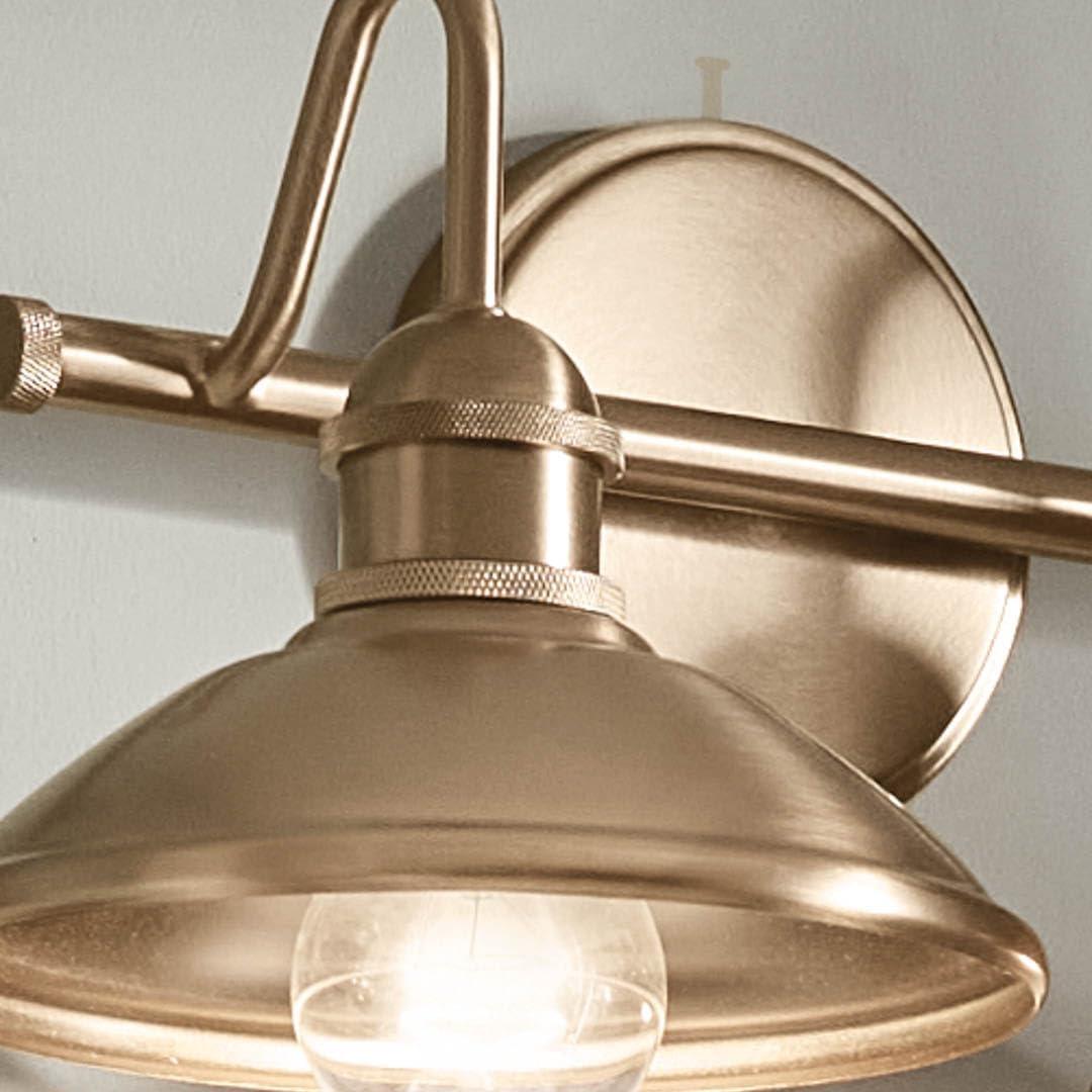 Kichler Lighting Clyde 2 - Light Vanity in  Champagne Bronze