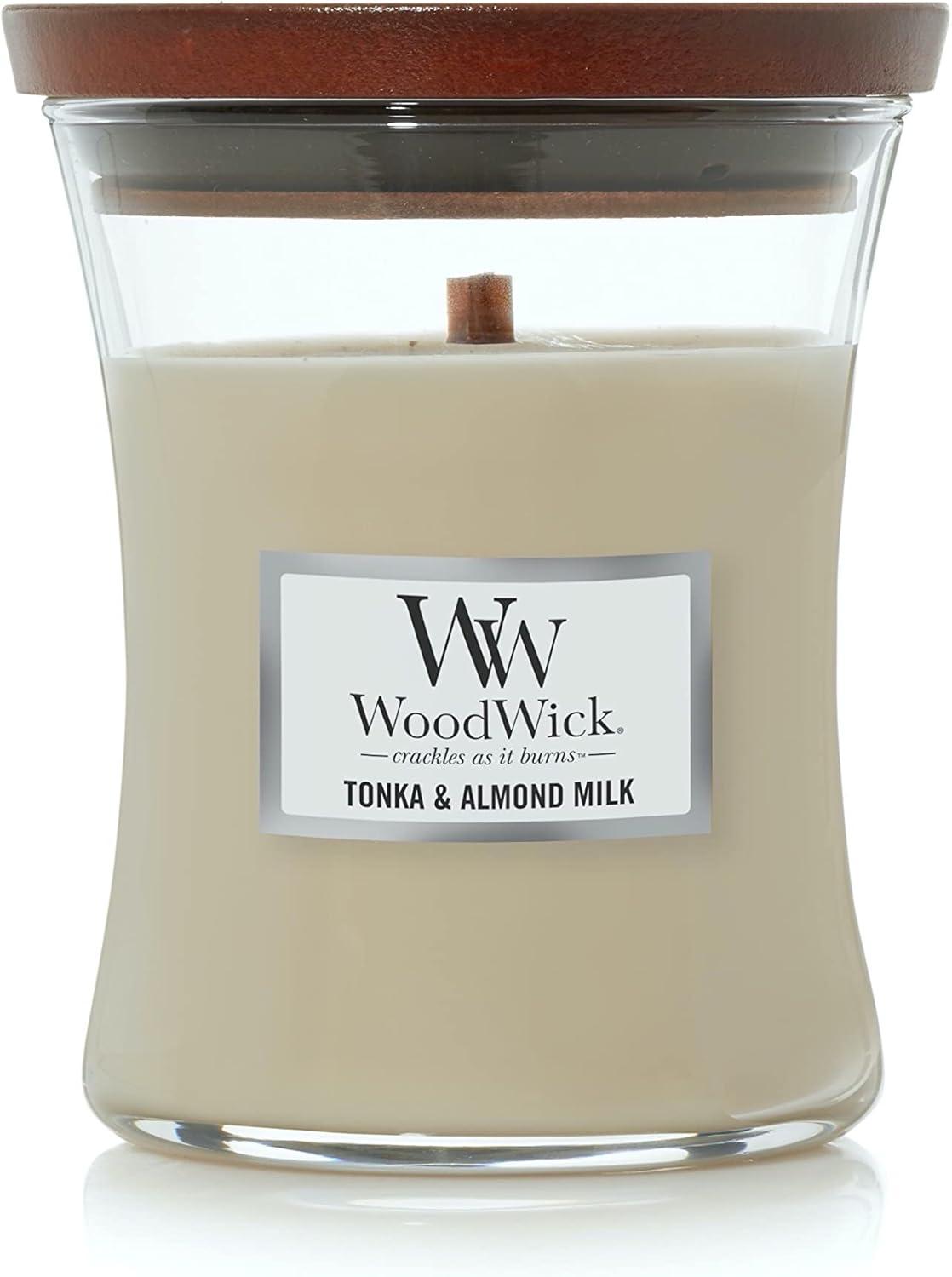 Medium Almond Milk Scented Soy Jar Candle