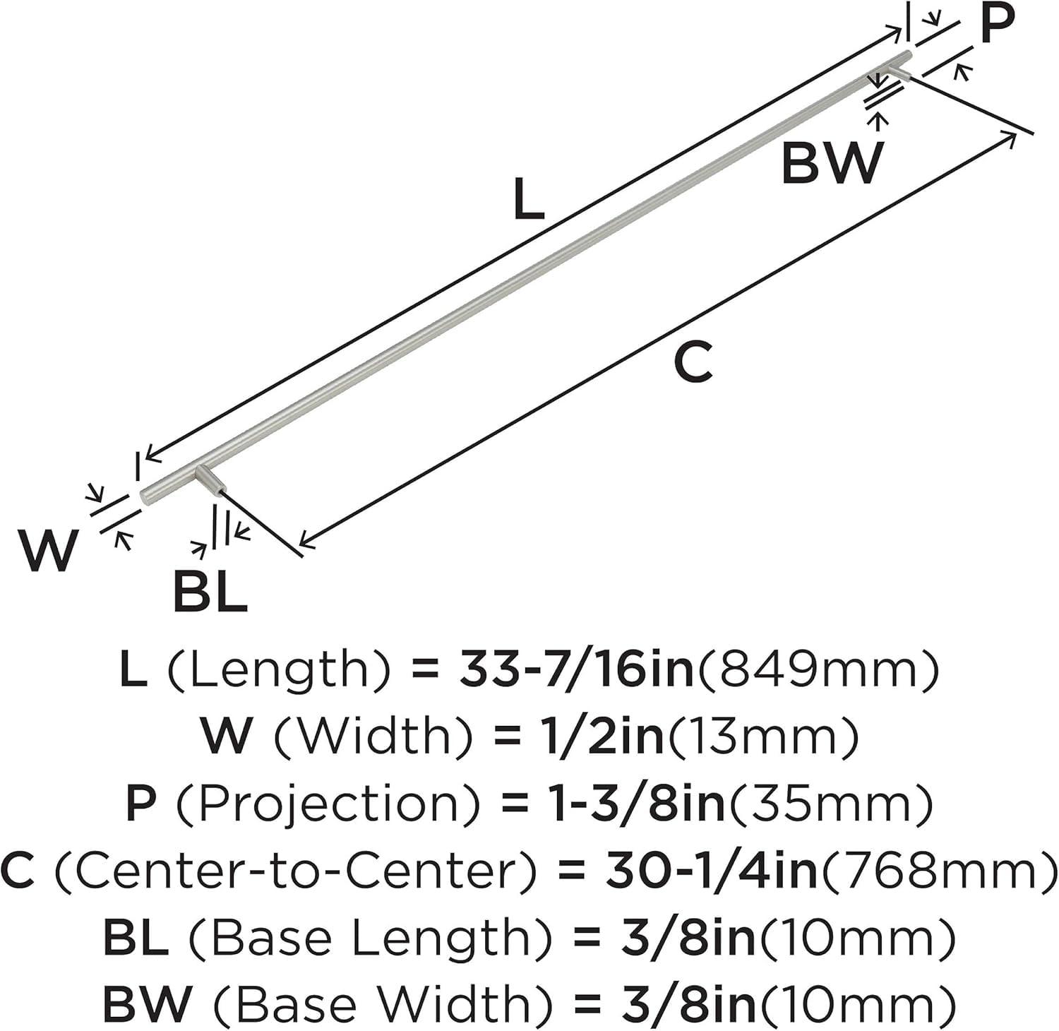 Bar Pulls Center to Center Bar Pull
