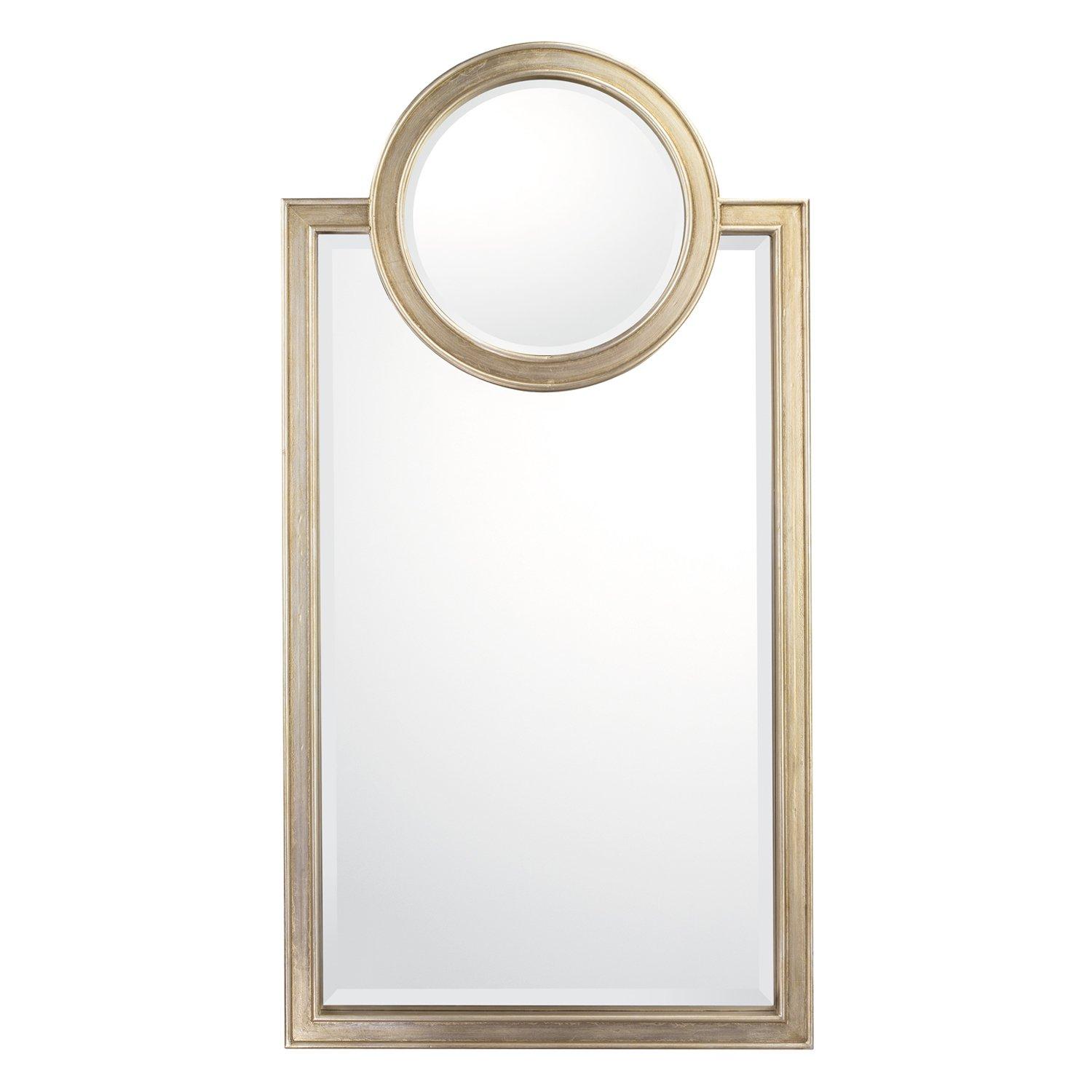 46 Inch Rectangular Decorative Mirror In Modern Style 24 High By 46 Wide Capital Lighting M462401