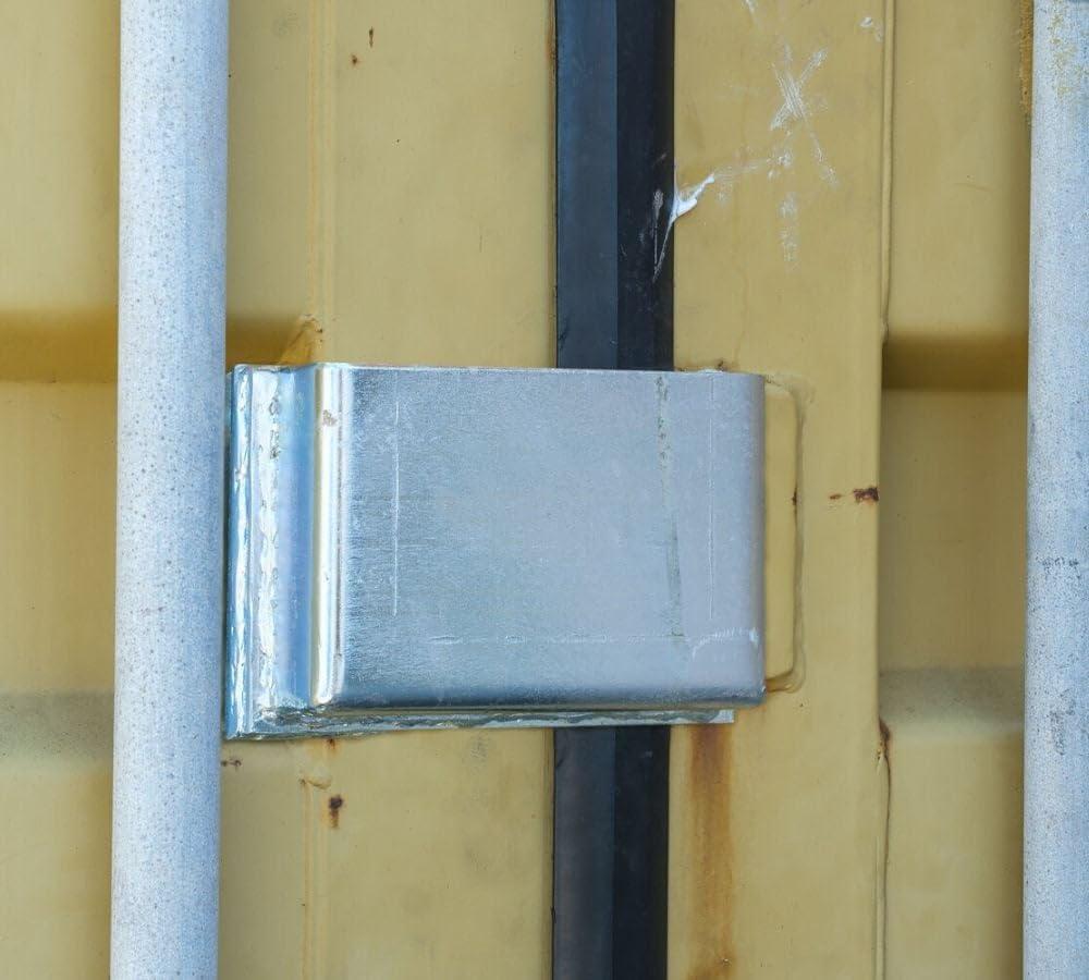 Bolt on Shipping Container Lock Box - Cargo Container High Security Lock Box to Protect Padlock