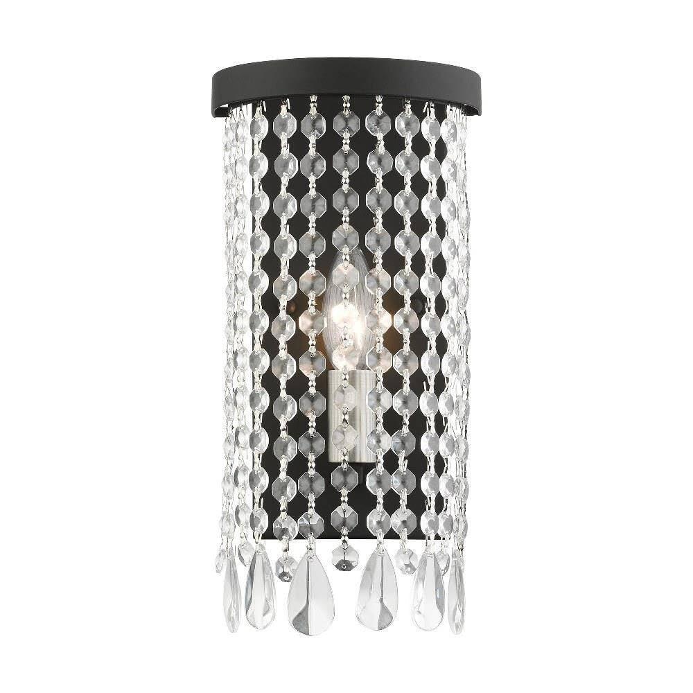 Livex Lighting Elizabeth 1 - Light Wall Light in  Black