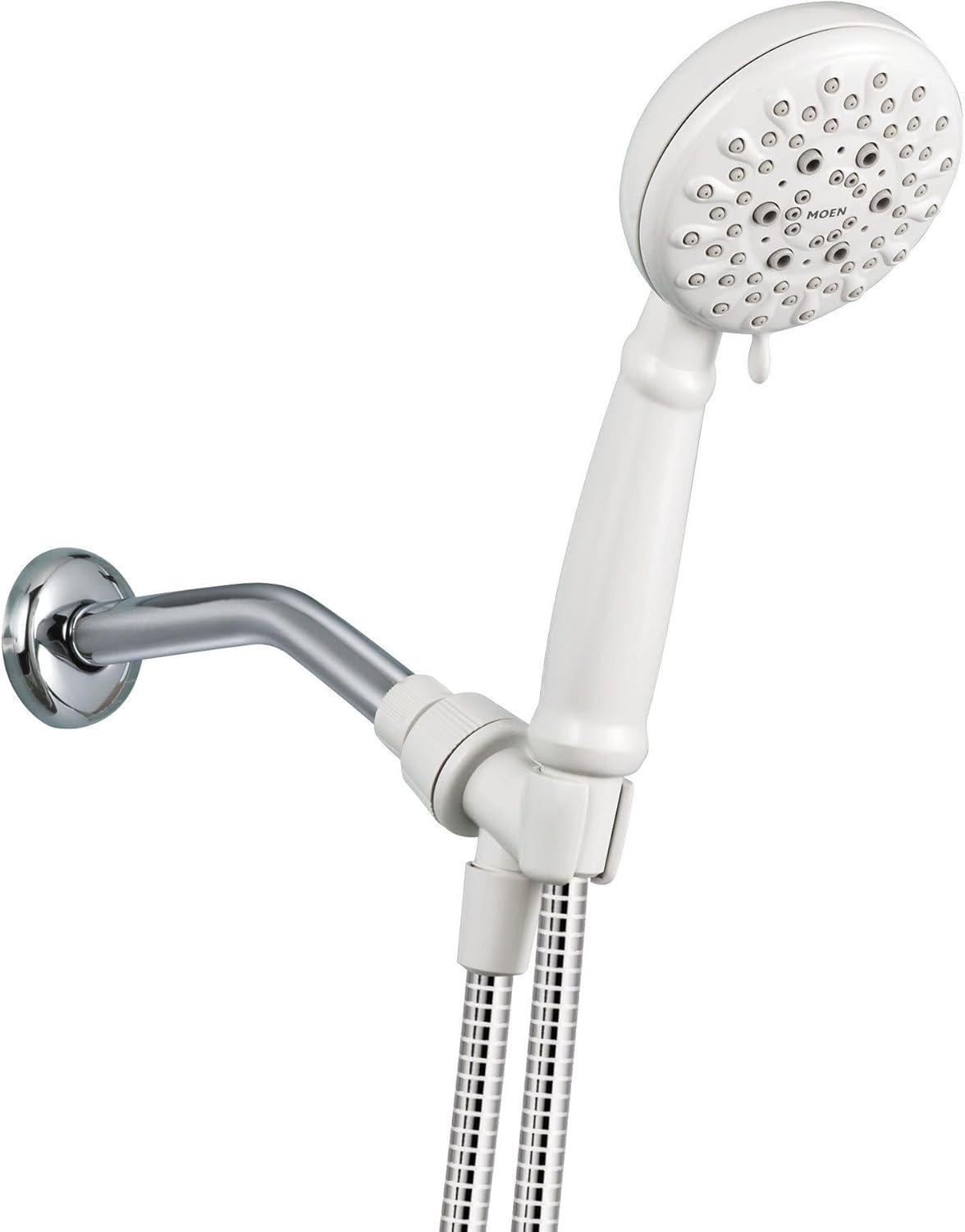 Moen Banbury White 5 settings Handheld Showerhead 1.75 gpm