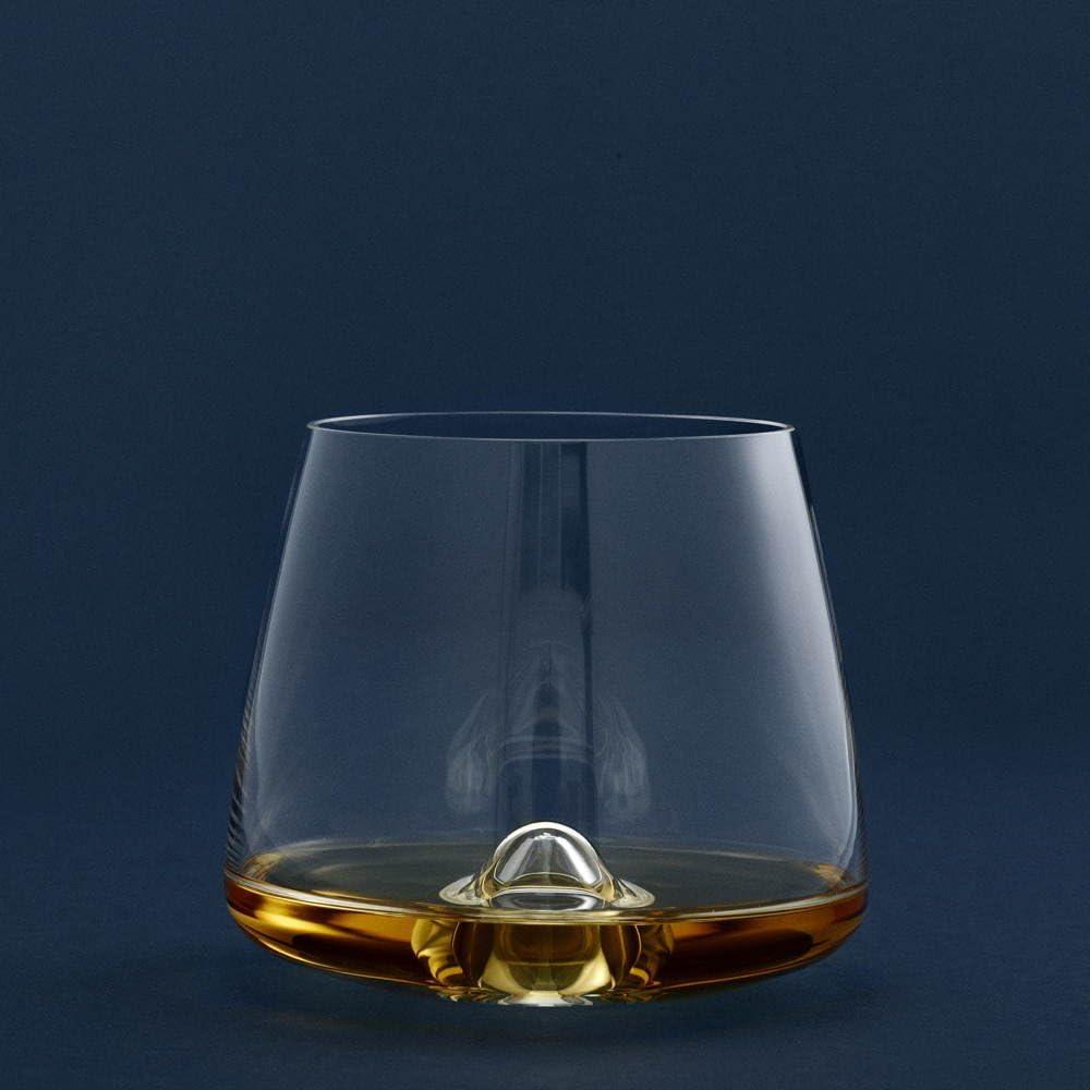 Rikke Hagen Clear Glass Whiskey Tumblers Set of 2