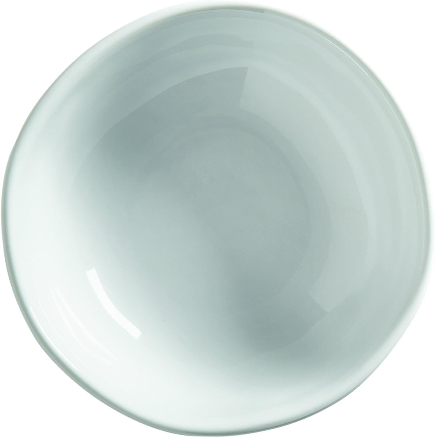 White Melamine Round Soup and Salad Bowl, 16 oz