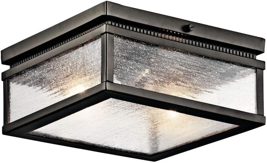 Manningham™ 2 Light Flush Mount Olde Bronze®