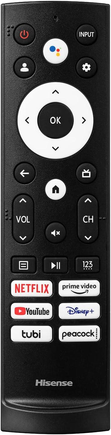 65-Inch Black LED 4K UHD Smart TV with Google Assistant