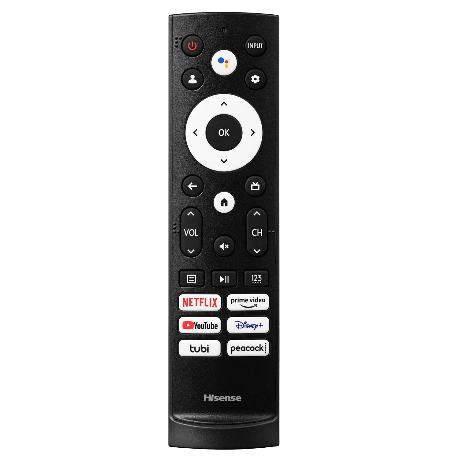 65-Inch Black LED 4K UHD Smart TV with Google Assistant