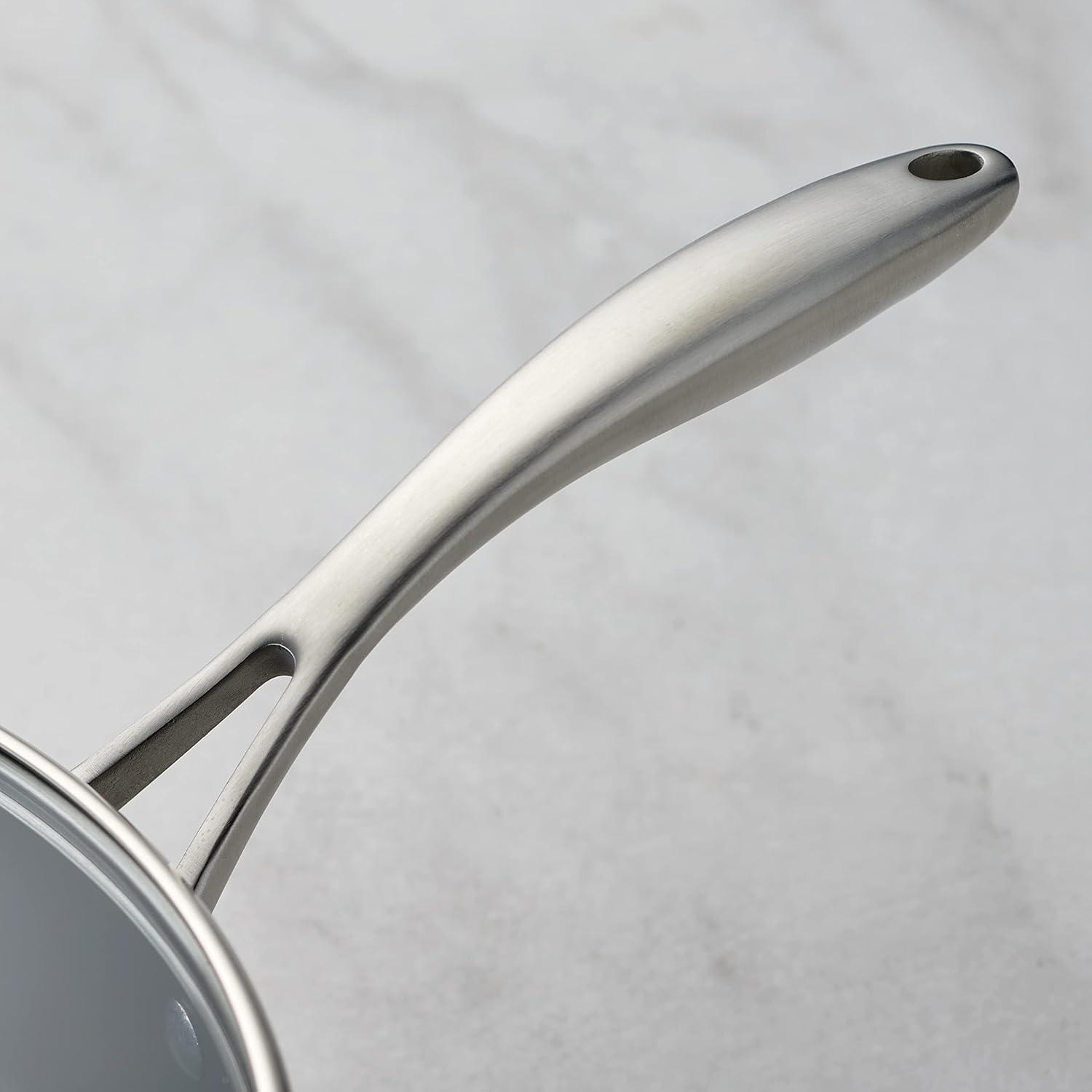 Tramontina Tramontina 5.5 Qt Hard Anodized Aluminum Covered Deep Sauté Pan