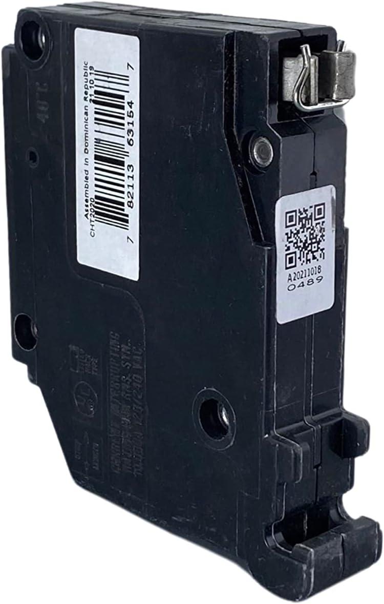 Eaton CHT2020 Cutler-Hammer Tandem Single Pole Circuit Breaker, 3/4", 20 Amp