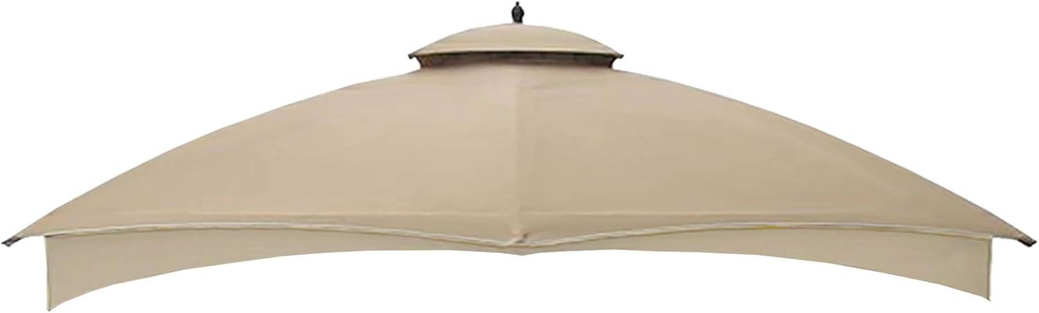 Beige Polyester Replacement Canopy for 10x12 Gazebo