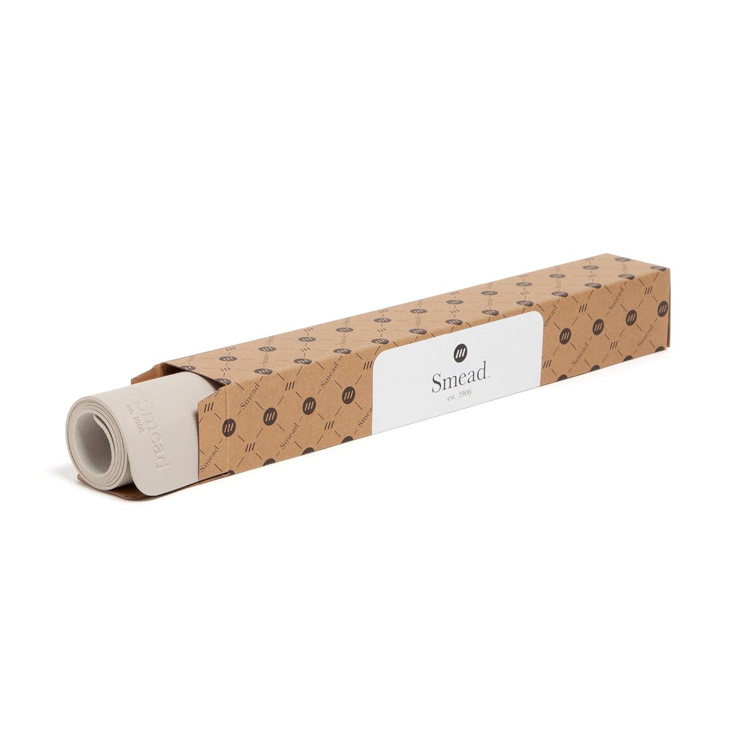 Smead Vegan Leather Desk Pads, 31.5" x 15.7", Sandstone 64831