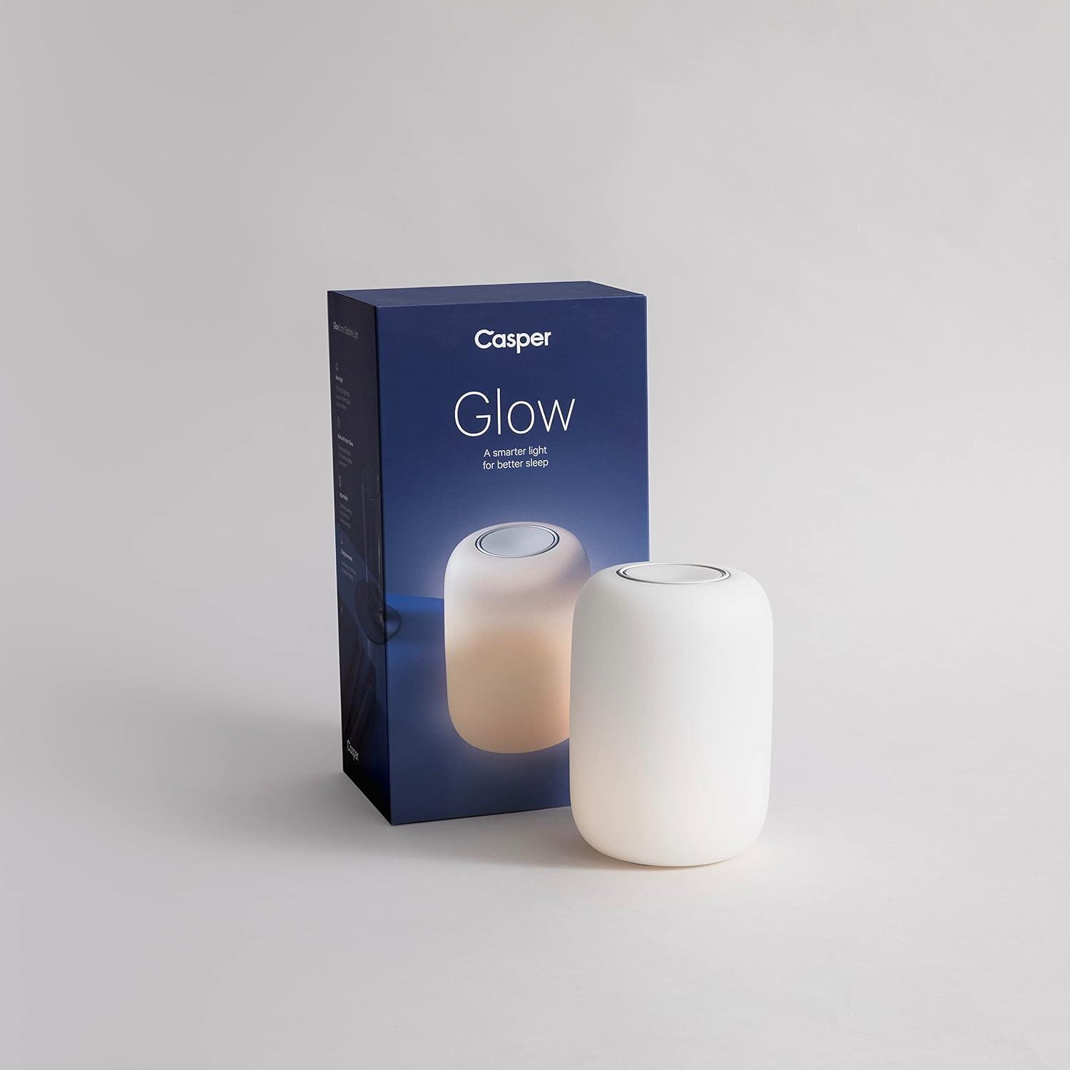 Casper White Portable Self-Dimming Ambient Glow Light