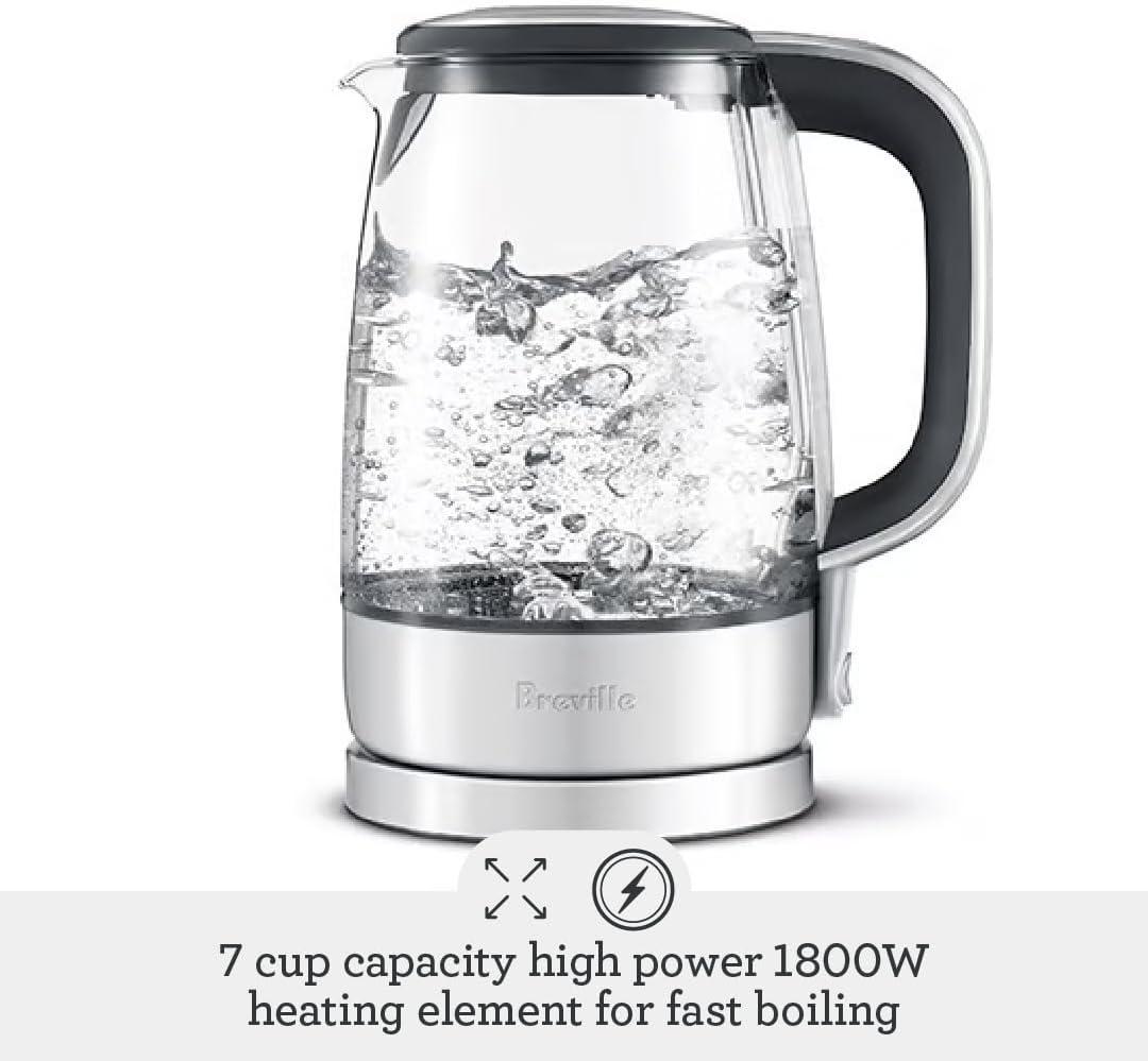 Breville Crystal Clear Electric Kettle Brushed Stainless Steel