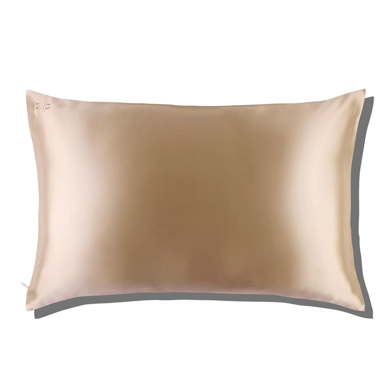 Slip Pure Silk Pillowcase Bedding, Caramel, Queen
