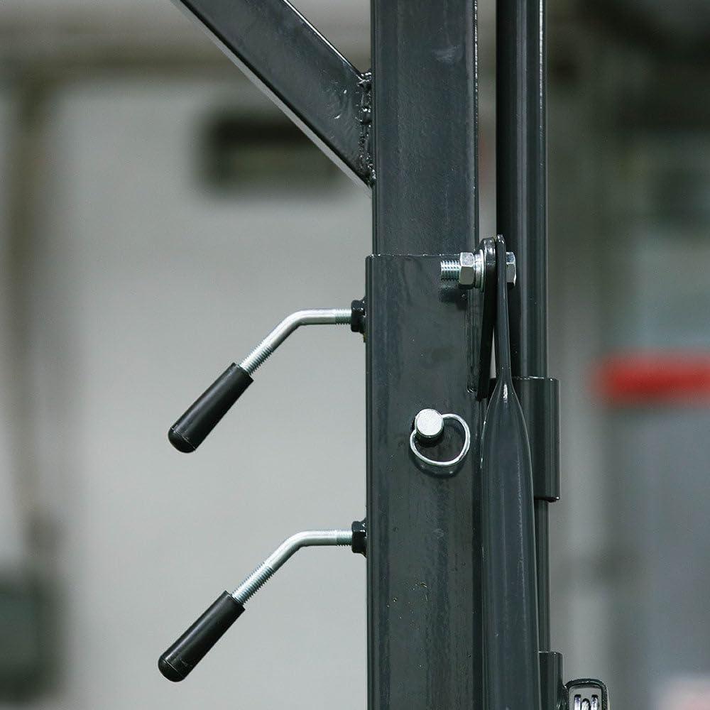 Titan Attachments Telescoping Gantry Crane, 1 Ton Capacity, Shop Hoist Lift