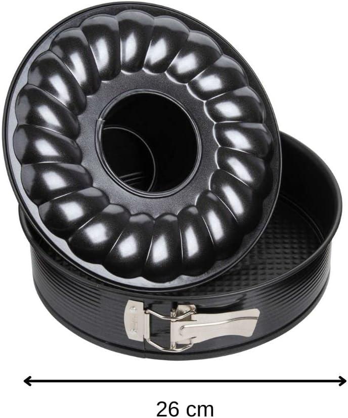 Zenker 10-Inch Non-Stick Carbon Steel Springform Bundt Pan