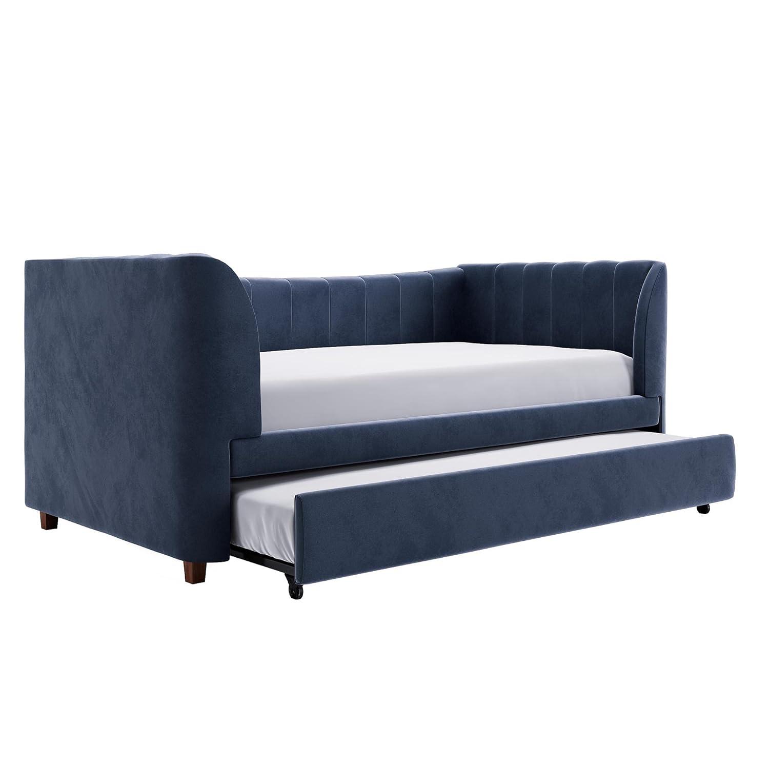 Valentina Twin Upholstered Daybed with Trundle