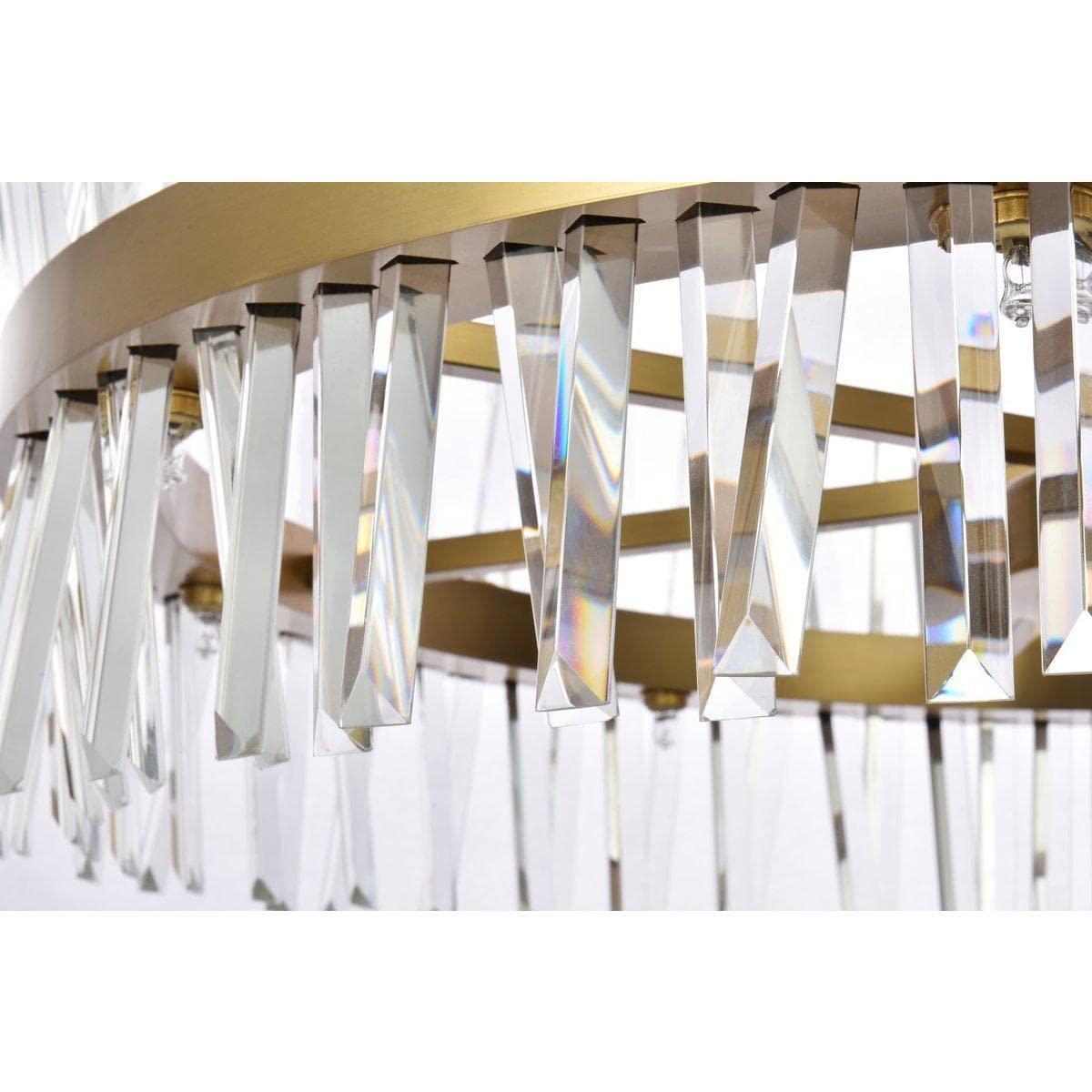 Elegant Lighting Serephina 16 - Light Chandelier in  Satin Gold