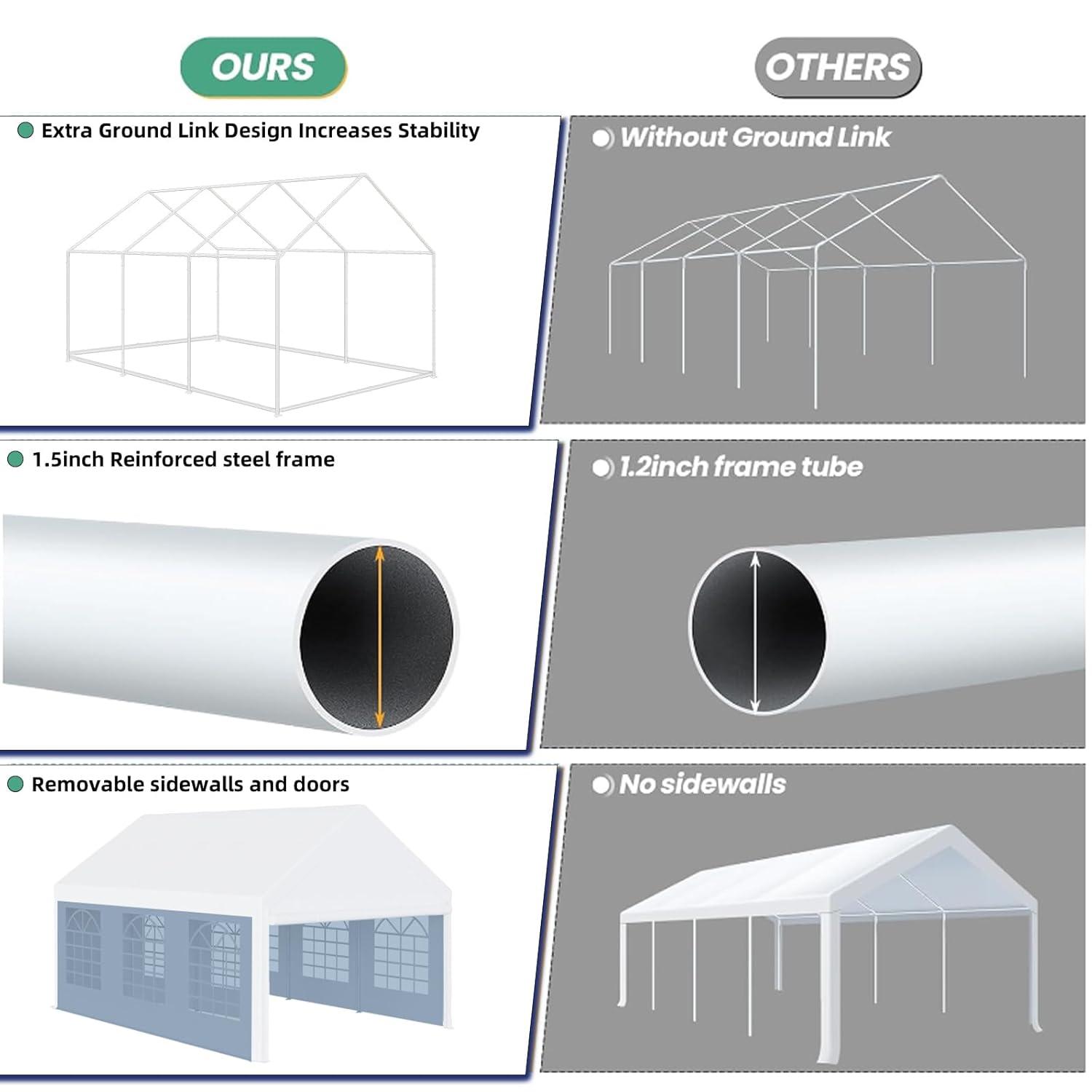 Galvanized Steel Party Tent