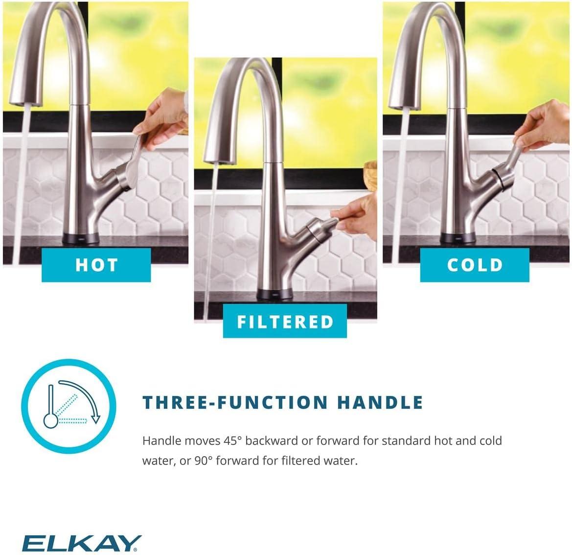 Avado Pull Down Single Handle Kitchen Faucet