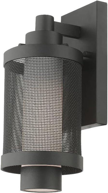 Livex Lighting Nottingham 1 - Light Wall Light in  Textured Black