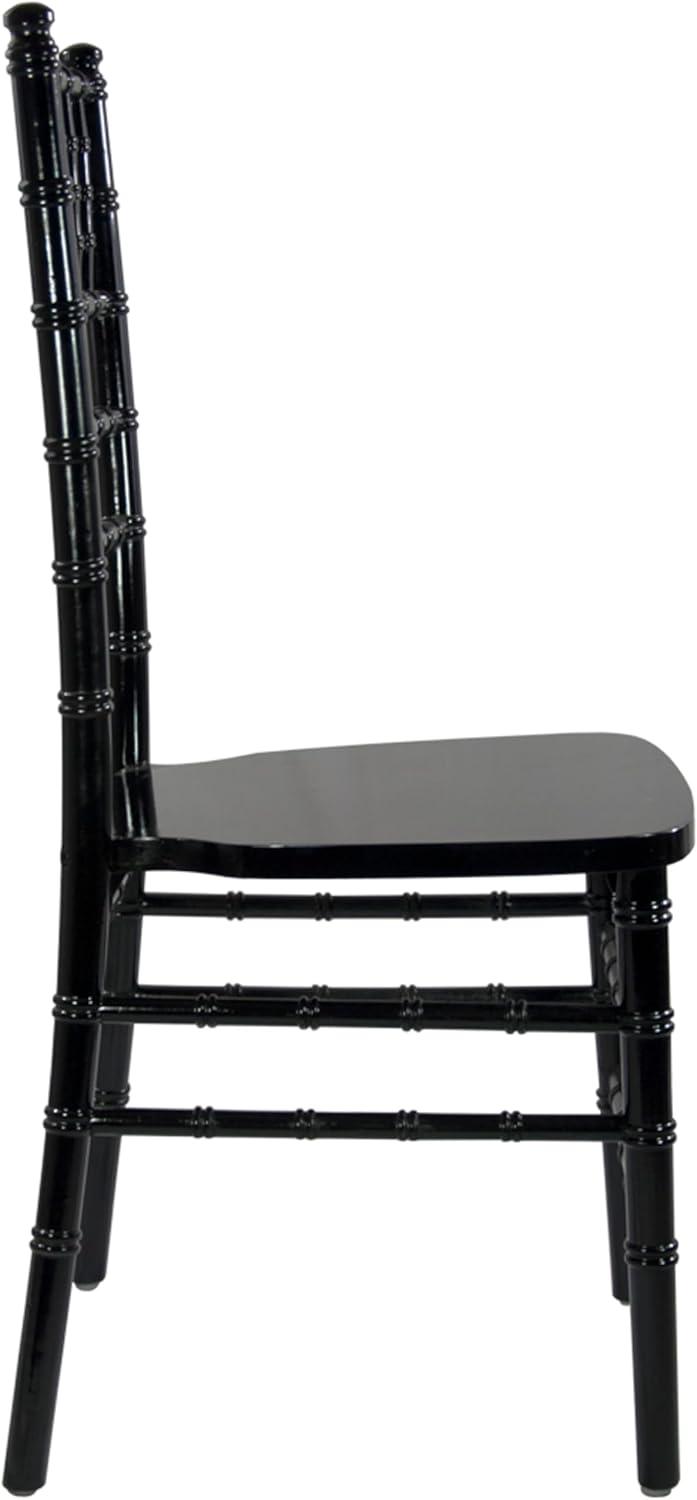 Flash Furniture Advantage Black Wood Chiavari Chair